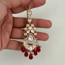 Fine Kundan silver foil kundan Maang tikka/Indian Jewelry/ Indian Wedding Jewelry/ Pakistani/ Jhoomer/ Matha patti/ Indian forehead jewelry