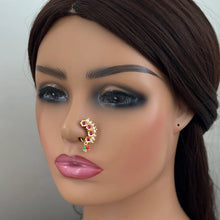 Restocked Nose Ring /marathi nose ring/ priyanka chopra Nath /CLIP ON Non Pierced Indian Nose Ring/ Indian Bridal Jewelry/ Nathini/nose ring