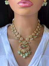 Pista Green Premium quality gold plated Kundan necklace/Traditional/Ethnic/Kundan Jewelry/Multi color Kundan Choker/Indian Bridal/wedding