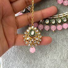 Pink Kundan Necklace Set/ Kundan Choker/ Bollywood Jewelry/ Indian jewelry/ Pakistani necklace/ punjabi necklace/bridal necklace/indian
