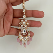 Fine Kundan silver foil kundan Maang tikka/Indian Jewelry/ Indian Wedding Jewelry/ Pakistani/ Jhoomer/ Matha patti/ Indian forehead jewelry