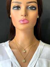 Pearl uncut polki Kundan Delicate Long Pendant Mala Necklace/Gold Long necklace/Mala/Indian wedding, Pearl necklace Bollywood Gift for her