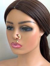 Restocked Nose Ring /marathi nose ring/ priyanka chopra Nath /CLIP ON Non Pierced Indian Nose Ring/ Indian Bridal Jewelry/ Nathini/nose ring