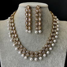 Polki kundan necklace indian jewelry pakistani jewelry kundan necklace set indian wedding jewelry bridal necklace set statement jewelry