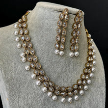 Polki kundan necklace indian jewelry pakistani jewelry kundan necklace set indian wedding jewelry bridal necklace set statement jewelry