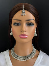 Oxidized Necklace/Oxidized Indian Jewelry/Boho Jewelry/Bib Choker Necklace/Afghan necklace/Afghani jewelry/gypsy necklace/