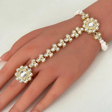Kundan Single Hath Paan/Bracelet/Haath phool/Hathh Panja/finger Hand bracelet/Bridal Jewelry/hand harness/Indian Hand Jewelry/Indian wedding