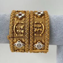 Bridal Doli Baraat Gold plated Single kada bangle/Pacchi kundan bangle/Rajwadi Bridal Bangle/Indian Wedding/Wedding Jewelry/Pakistani