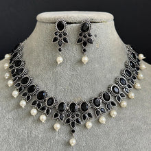 Handcrafted Oxidized Necklace/Oxidized Indian Jewelry/Boho Jewelry Necklace/Afghan Choker/Afghani jewelry/gypsy necklace