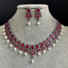 Handcrafted Oxidized Necklace/Oxidized Indian Jewelry/Boho Jewelry Necklace/Afghan Choker/Afghani jewelry/gypsy necklace