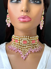 Pink Bridal Pacchi Kundan Choker/ Premium kundan set/Bollywood Jewelry/Indian jewelry/Pakistani necklace/bridal necklace/indian wedding