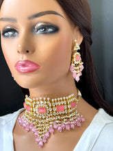 Pink Bridal Pacchi Kundan Choker/ Premium kundan set/Bollywood Jewelry/Indian jewelry/Pakistani necklace/bridal necklace/indian wedding
