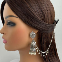 German Silver Earrings/Oxidized Earrings/Antique Silver/Silver Look Alike/Lightweight/Tribal/Afghani/Indian Jewelry/Boho Jewelry/Pakistani
