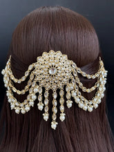 Ambada Kundan Hair Juda Choti Clip/Braid Clip/Indian Bridal Choti Pin /Kundan Hair accessories/Indian Wedding/Bridal Kundan Hair accessories
