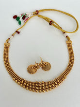 Antique Gold Necklace, South Indian Jewelry, Temple Jewelry, Delicate Necklace, Wedding necklace, Bridal necklace, Indian Gold Necklace