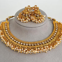 Gold Polki Kundan necklace South Indian Jewelry Temple Jewelry Guttapusalu Necklace Wedding necklace Bridal necklace Indian necklace