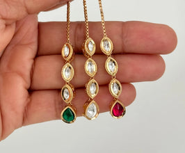 Maang tikka/ Kundan Tikka/ Indian Jewelry/ Indian Wedding Jewelry/ Pakistani Jewelry/ Jhoomer/ Matha patti/ Indian forehead jewelry