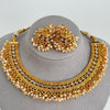 Gold Polki Kundan necklace South Indian Jewelry Temple Jewelry Guttapusalu Necklace Wedding necklace Bridal necklace Indian necklace