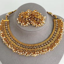 Gold Polki Kundan necklace South Indian Jewelry Temple Jewelry Guttapusalu Necklace Wedding necklace Bridal necklace Indian necklace