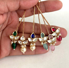 Dainty Maang tikka/ Kundan Tikka/ Indian Jewelry/ Indian Wedding Jewelry/ Pakistani Jewelry/ Jhoomer/ Matha patti/ Indian forehead jewelry
