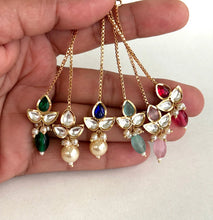 Dainty Maang tikka/ Kundan Tikka/ Indian Jewelry/ Indian Wedding Jewelry/ Pakistani Jewelry/ Jhoomer/ Matha patti/ Indian forehead jewelry