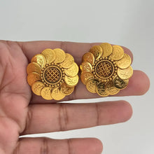 Gold Stud Earrings/Antique tops/Indian Studs/Indian Earrings/Temple Jewelry/South indian earrings/Bridal Jewelry/Indian wedding