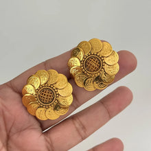 Gold Stud Earrings/Antique tops/Indian Studs/Indian Earrings/Temple Jewelry/South indian earrings/Bridal Jewelry/Indian wedding