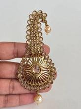 Antique Dull Gold Polki Kundan kalangi Kalgi,safa jewelry, groom turban kalgi, Dulha kalangi, Bride groom jewelry, Groom Turban Jewelry