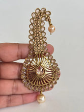 Antique Dull Gold Polki Kundan kalangi Kalgi,safa jewelry, groom turban kalgi, Dulha kalangi, Bride groom jewelry, Groom Turban Jewelry