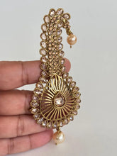Antique Dull Gold Polki Kundan kalangi Kalgi,safa jewelry, groom turban kalgi, Dulha kalangi, Bride groom jewelry, Groom Turban Jewelry