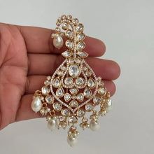 Gold Tyaani fine kundan Kundan kalangi Kalgi,safa jewelry, groom turban kalgi, Dulha kalangi, Bride groom jewelry, Groom Turban Jewelry