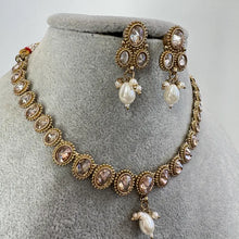 Antique Polki Kundan necklace/Indian jewelry/Punjabi/Pakistani/Wedding necklace/Bridal necklace/Indian necklace
