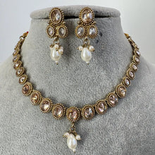 Antique Polki Kundan necklace/Indian jewelry/Punjabi/Pakistani/Wedding necklace/Bridal necklace/Indian necklace