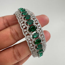 Silver\Gold CZ diamond Openable bracelets, Single Broad Bangle bracelets, bridesmaid gifts, Indian Pakistani Jewelry, Indian wedding