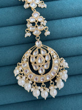 Large Kundan Maang tikka/Kundan Tikka/Indian forehead jewelry/Indian Wedding Jewelry/ Pakistani Jewelry/Jhoomer/Matha patti