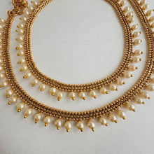 Gold Plated Anklet Pair/Payal/Moti Payal/Jhanjran/Panjeb/Pajeb/Indian Traditional Anklets/Indian Jewelry/ Pakistani Jewelry/ Boho Jewelry