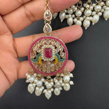 Multi antique Polki Kundan Choker Necklace, Indian necklace set, Indian Pakistani Wedding Jewelry