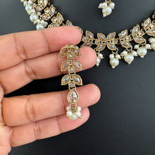 Antique Polki Kundan necklace/Indian jewelry/Punjabi/Pakistani/Wedding necklace/Bridal necklace/Indian necklace