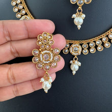 Gold Polki Kundan necklace South Indian Jewelry Temple Jewelry Guttapusalu Necklace Wedding necklace Bridal necklace Indian necklace