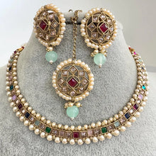 Multi Antique Polki Kundan necklace/Statement necklace/Indian Jewelry/Pakistani Jewelry/Weddings necklace/Bridal necklace/Indian necklace
