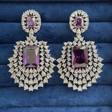 Diamond Earrings/Indian Earrings/Indian Jewelry/Pakistani Jewelry/Bollywood Jewelry/CZ Earrings/AD earrings/Statement earrings/Gift for her