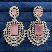 Diamond Earrings/Indian Earrings/Indian Jewelry/Pakistani Jewelry/Bollywood Jewelry/CZ Earrings/AD earrings/Statement earrings/Gift for her