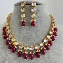 Pearl Kundan Necklace Set/Bollywood Jewelry/Indian wedding set/Bridal necklace set/Pakistani jewelry/wedding kundan set /punjabi Jewelry