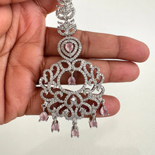 Cz diamond Maang tikka/ Kundan Tikka/ Indian Jewelry/ Indian Wedding Jewelry/ Pakistani Jewelry/ Jhoomer/ Matha patti/ forehead jewelry