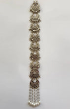 Mirror Kundan Choti /Braid Choti /Indian Bridal Choti /Kundan Hair accessories/Indian Wedding/Bridal Kundan Hair accessories, Mirror Jewelry