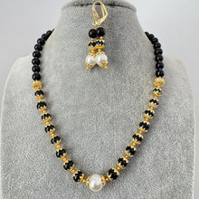 Antique Mala Necklace With Gold Plating, Antique necklace, Indian Jewelry, Pakistani Jewelry, Pearl Beads Mala Necklace, Gift for her
