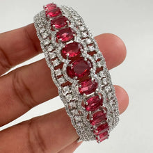 Silver\Gold CZ diamond Openable bracelets, Single Broad Bangle bracelets, bridesmaid gifts, Indian Pakistani Jewelry, Indian wedding