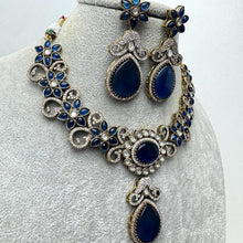Blue Kundan Necklace, Bollywood Sabyasachi Necklace, Designer Necklace, Indian Pakistani, Kundan necklace, Indian Pakistani Jewelry
