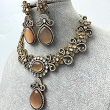 Peach Kundan Necklace, Bollywood Sabyasachi Necklace, Designer Necklace, Indian Pakistani, Kundan necklace, Indian Pakistani Jewelry