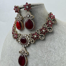 Ruby Kundan Necklace, Bollywood Sabyasachi Necklace, Designer Necklace, Indian Pakistani, Kundan necklace, Indian Pakistani Jewelry IndianJewelTrends 4.5 out of 5 stars